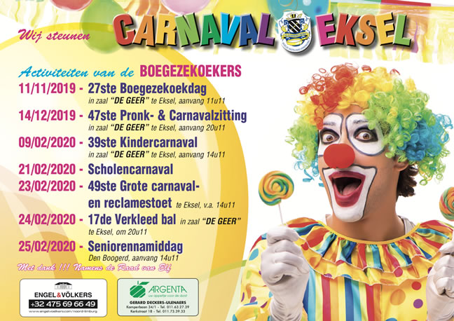 Boegezekoekers affiche 2019